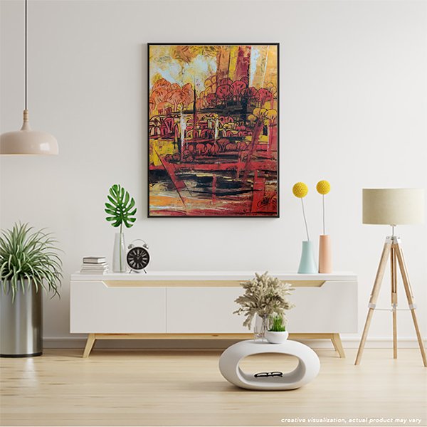 The City 2 - Landscape | By Chitra Singh The City 2 - Landscape | By Chitra Singh