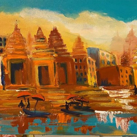 Colors of Varanasi - By Sarojini Datta