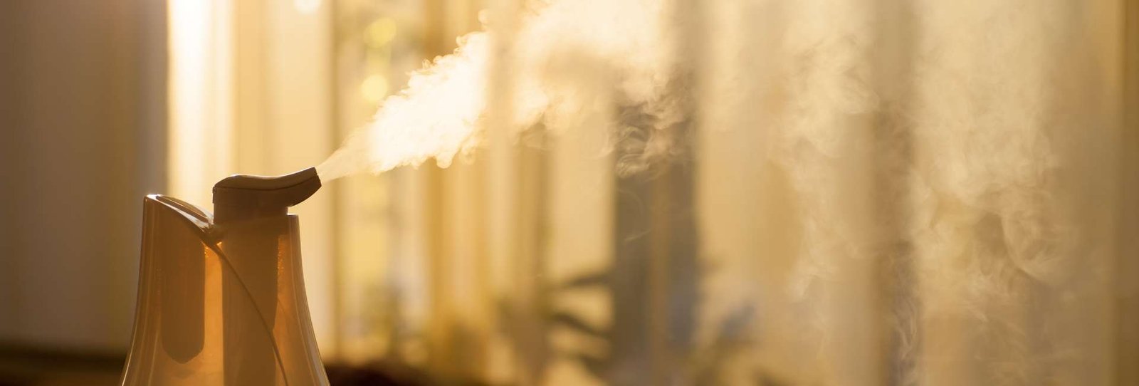 A humidifier in a room - Dry cough home remedies - Blog - HealThyRam
