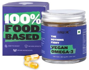 RawRX Vegan Omega 3 Algal Oil-based DHA, EPA & ALA Formula