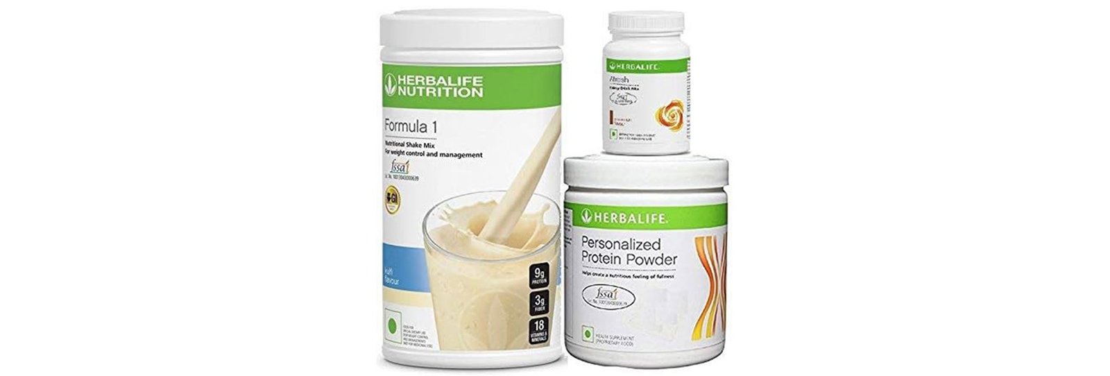 Herbalife Formula 1(Kulfi) with Protein Powder and Afresh