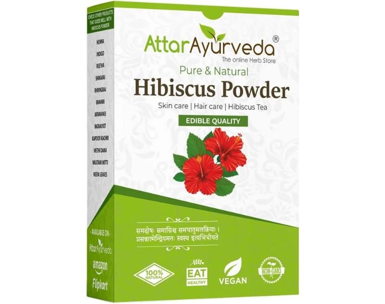 Attar Ayurveda Hibiscus powder review