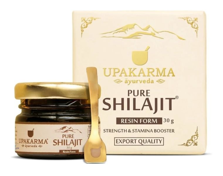 UPAKARMA Ayurveda Shilajit Resin Form Review