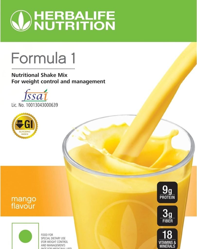 Herbalife Formula 1 Shake for Weight Loss - 500 g (Mango)