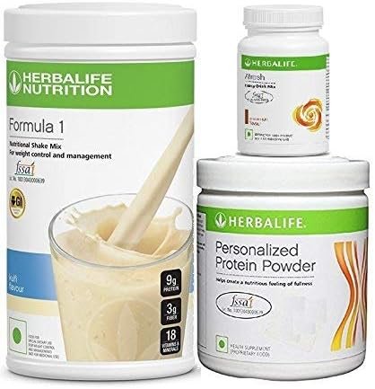 Herbalife Formula 1(Kulfi) with Personalized Protein Powder(200gm)+ Afresh(Elaichi)