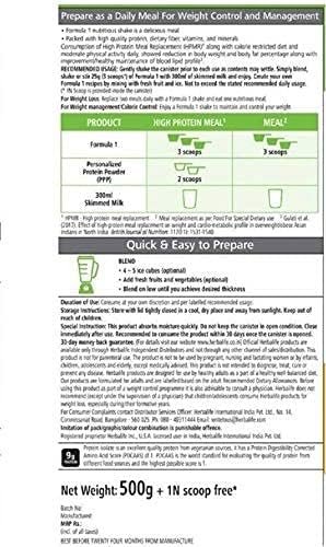 Herbalife Weight Loss Package for mula1(Chocolate)+Personalized Protein Powder(PPP)+Afresh - Lemon