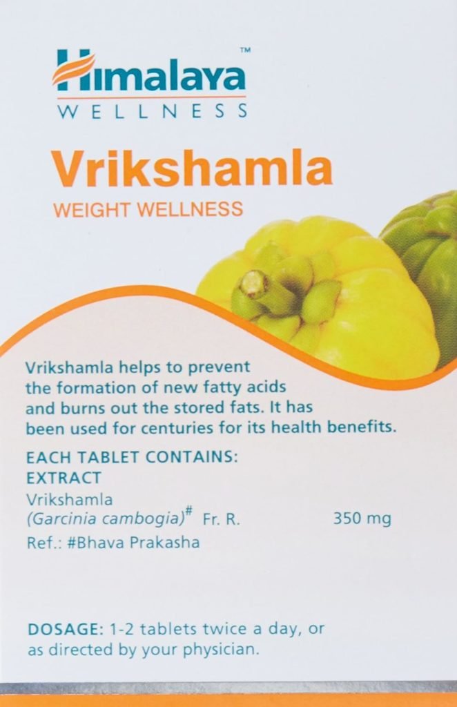 Himalaya Wellness Pure Herbs Vrikshamla Weight Wellness | Manages weight |- Pack of 60 Tablets