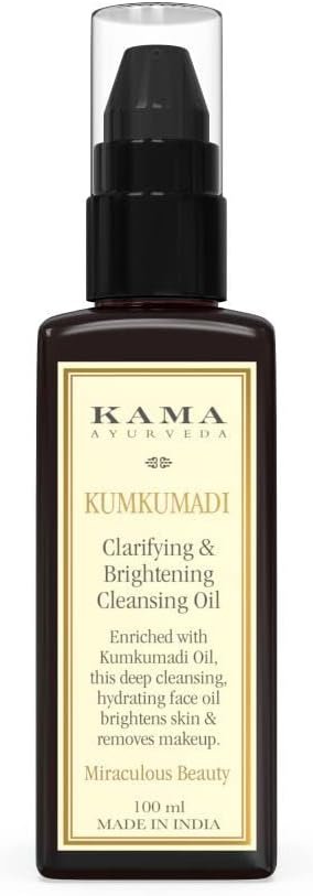 Kama Ayurveda Kumkumadi Clarifying Brightening  Cleansing Oil 100Ml