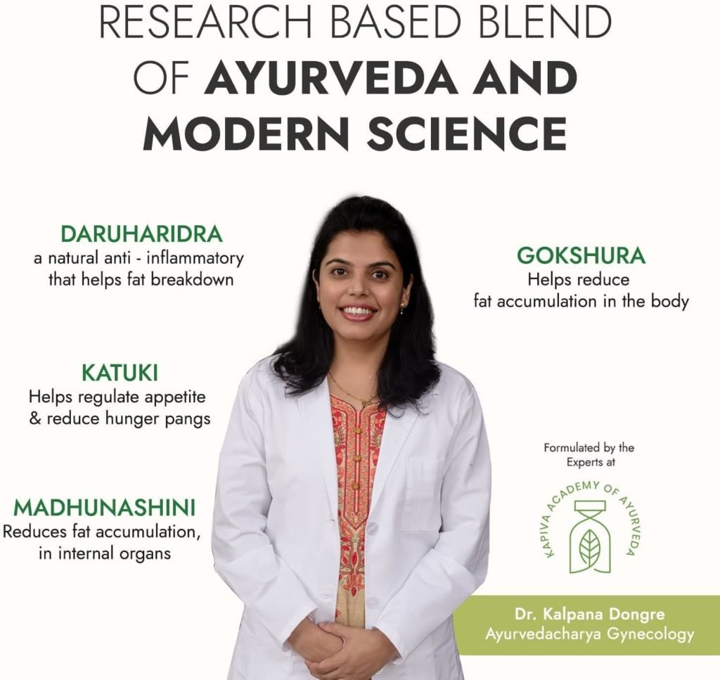 Kapiva Get Slim Juice (2L) | Healthy Weight Management Through 12 Ayurvedic Herbs | Aids Metabolism and Digestion - Super Saver Pack of 2