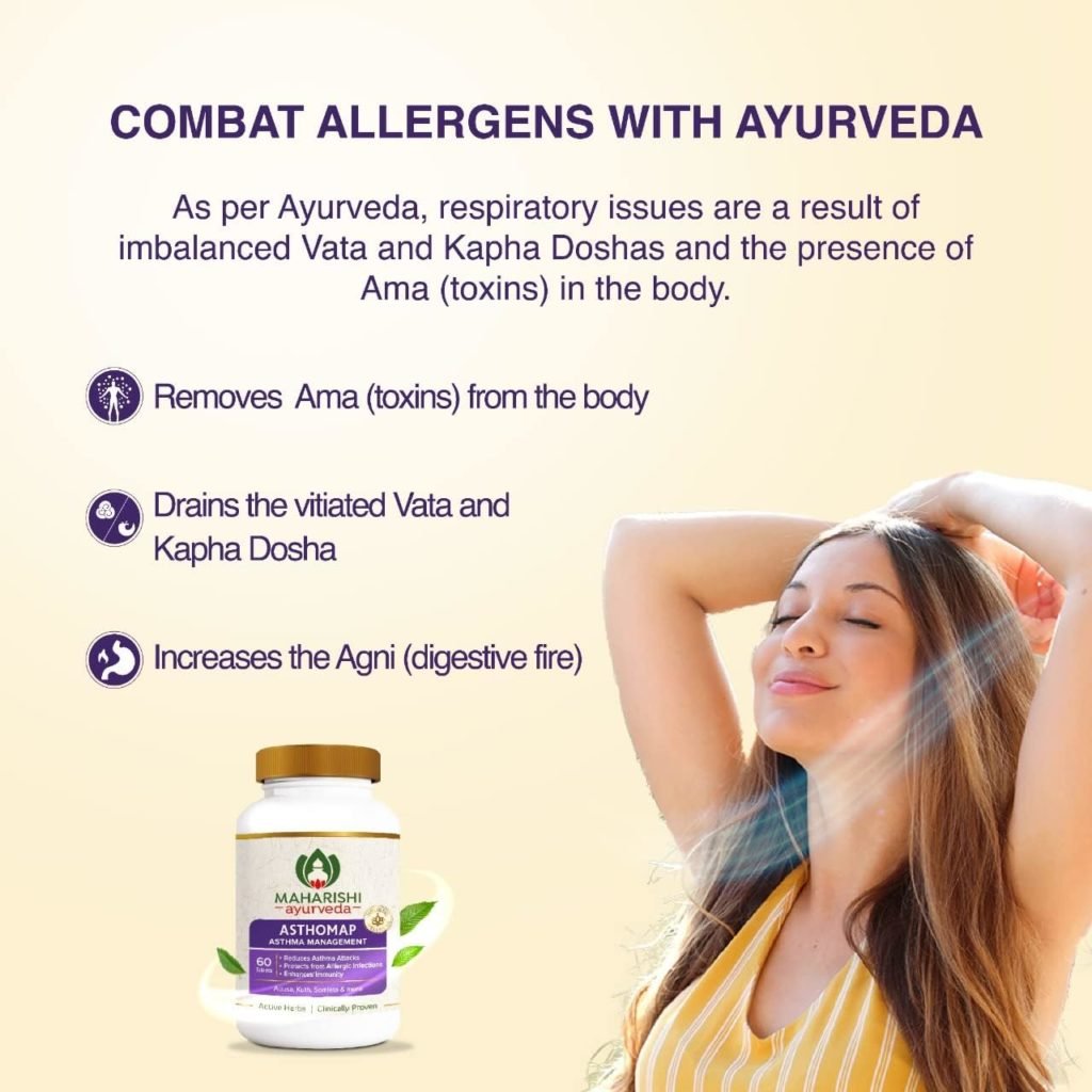 Maharishi Ayurveda Asthomap (60 Tablets)