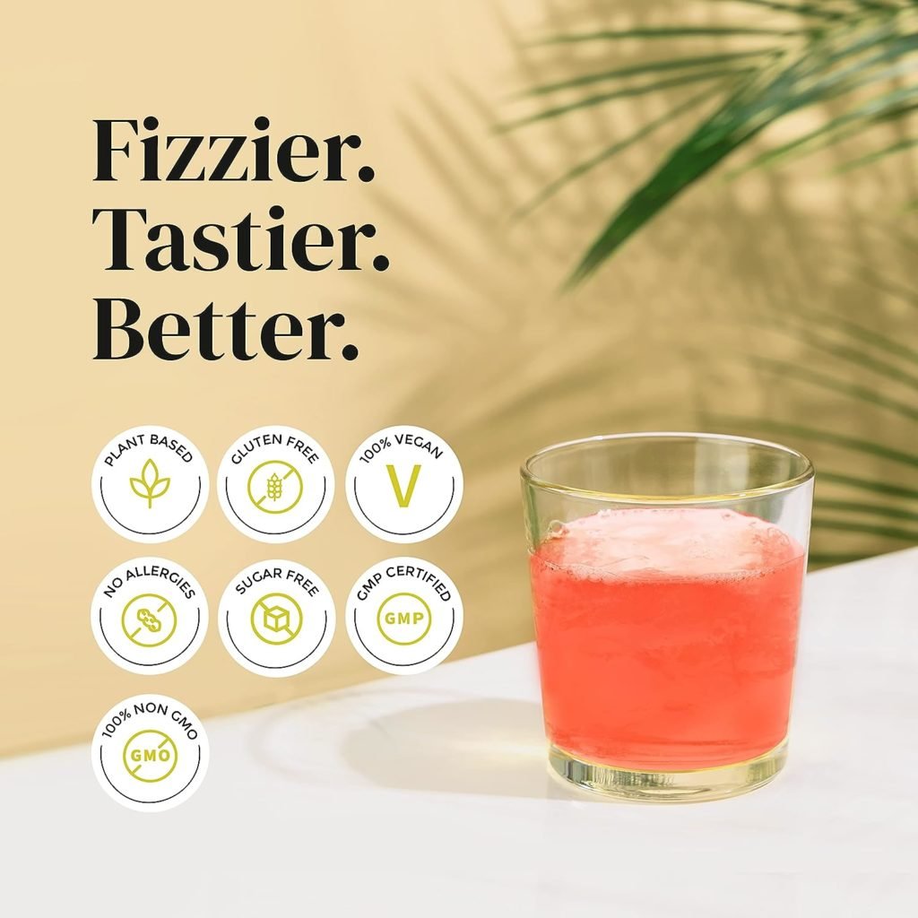 Wellbeing Nutrition Apple Cider Vinegar (ACV) 17 Effervescent Tablets for Weight Loss with Mother and Garcinia Cambogia, Pomegranate | Weight Management, Gut Health, Supports Digestion (Pack of 8)