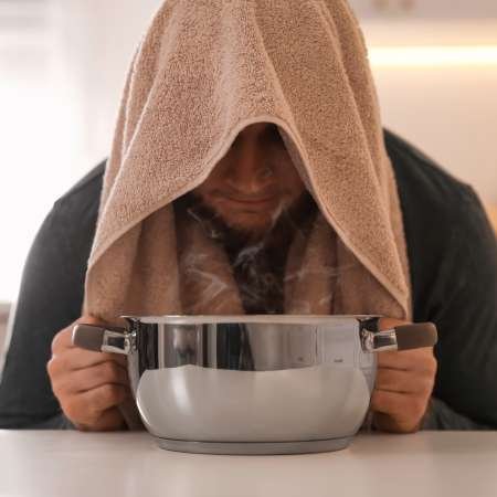 Effective Home Remedies for Flu Relief - Hot Baths and Steam Inhalation - HealThyRam