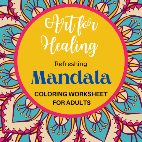 Art for Healing - Mandala Workbook