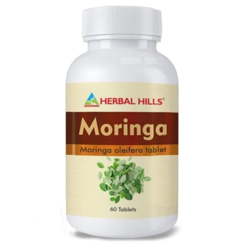 Herbal Hills Moringa Tablets – Moringa Oleifera Tablets | Moringa Drumstick | Moringa Leaf Tablet – 60 Tablets