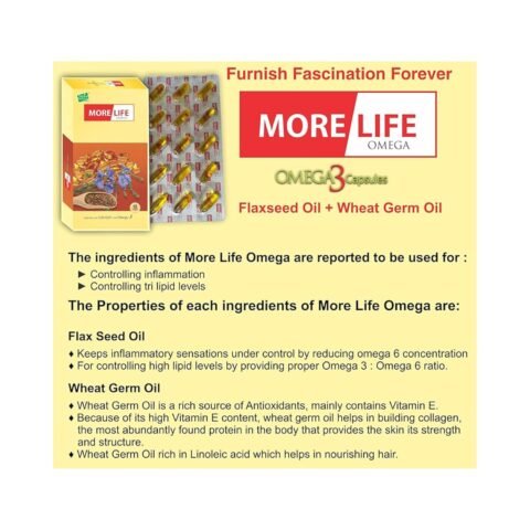 Natural Horizons More Life Omega 3 Flaxseed Oil