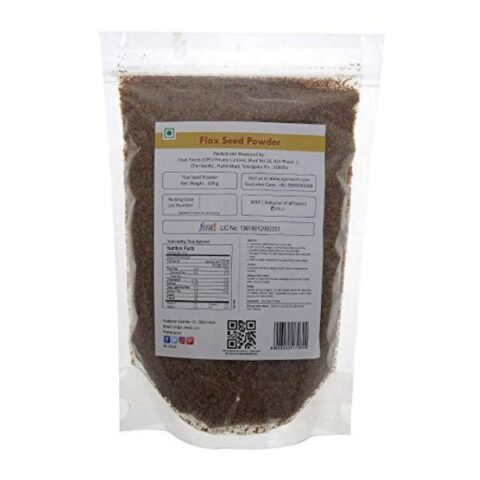 Nutriwish Flax Seed Powder, 500 g | Alsi Powder | Rich in Fiber
