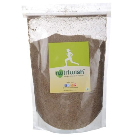 Nutriwish Flax seed powder, 1 Kg | Alsi Powder | Rich in Fiber |