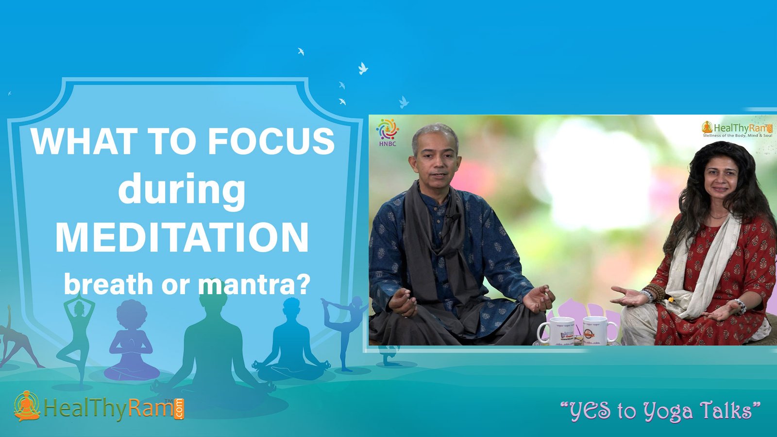 What to focus on during meditation, breath or mantra? | Meditation for Beginners | #YesToYoga Talks