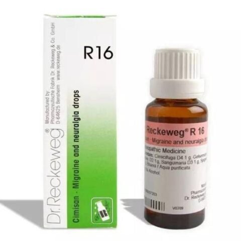 Dr Reckeweg R16 MIGRAINE & NEURALGIA 22 ML