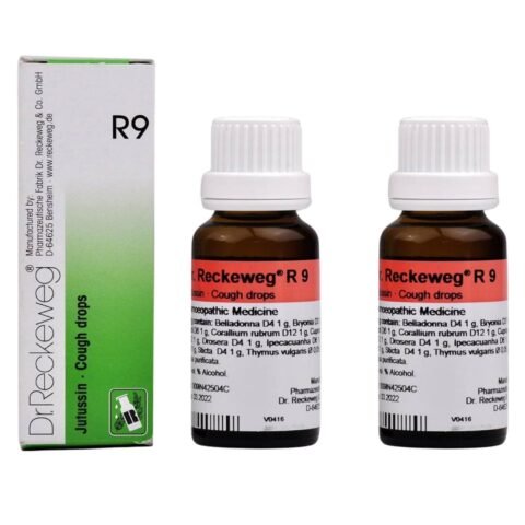 Dr. Reckeweg R9 Cough Drop – 22 ml (Pack of 2)