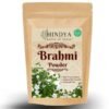 Hindya Ayurvedic Luxury 100% Organic Brahmi Powder | Bacopa Monnieri For Hair Cleanser & Hair Care Monnieri Powder – (100G),Multi