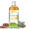 Hindya Ayurvedic Luxury Castor Oil Hair Oil 100% Natural Cold Pressed Oil No Mineral Oil & Silicones Skin Care, Moisturising Dry Skin, Nails, Eyelash-Virgin Grade