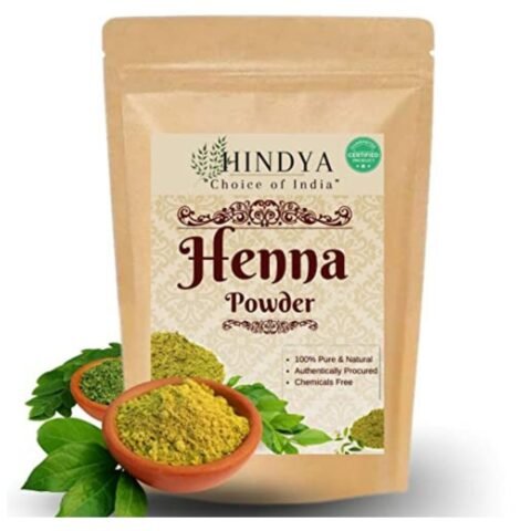 Hindya Ayurvedic Luxury Henna Powder For Hair Colour | Mehendi Powder For Hair | Hands And Feet | Organic | Pure And Natural| Men And Women | Triple Sifted -100 Grams