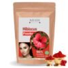 Khadi Beauty Hibiscus Flower Powder for Hair Conditioning, 100g, Pure Natural Herbal Supplement for Skin, Nails, Acne Scars, Eczema, Athlete’s Foot, Weight Loss