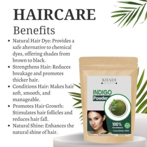 Khadi Beauty Indulgence Herbal Indigo Powder, 100g