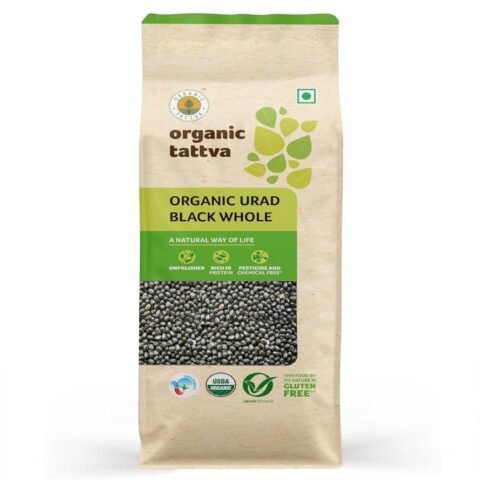 Organic Tattva, Organic Unpolished Urad Dal Black Whole