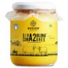 ROSIER A2 Gir Cow Ghee (1 litre) | Traditional Bilona Method A2 Gir Cow Ghee | Grassfed, Pure and Healthy Desi Cow Ghee (Glass Bottle – 1000 ML)
