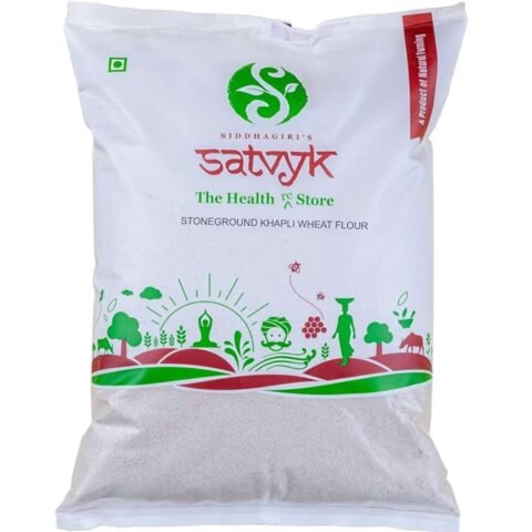 S Siddhagiri's SATVYK THE HEALTH re STORE Emmer Wheat Flour (khapli) 1kg