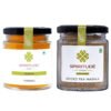 Spiritude Organic Turmeric & Tea Masala Combo – Turmeric Powder (150g) + Tea Masala Powder (100g) – Homemade, Organic, Immunity Boosting Combo of 2