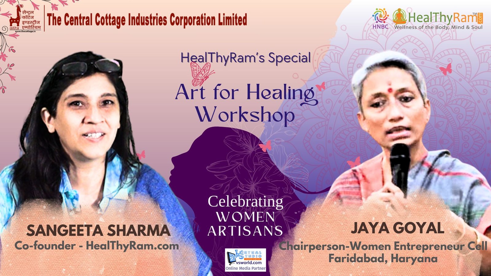 Celebrating Women Artisans: Jaya Goyal - Chair, Women Entrep. Cell, IamSMEofIndia | Art for Healing