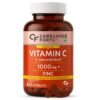 Carbamide Forte Natural Vitamin C Supplements Amla Extract With Zinc For Immunity & Skincare | Vitamin C Tablets | Vitamin C Supplements - 60 Tablets