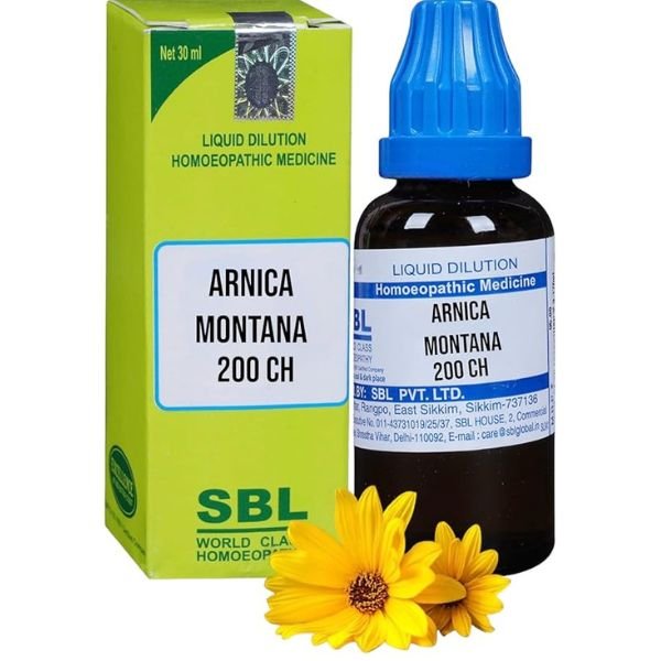 SBL Arnica Montana 200 CH Homeopathic Medicine (30ml)