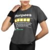 CHKOKKO Women’s Active Sports Wear Regular Fit Short Sleeve Round Neck Stylish Printed Apple Cut T-Shirt Soft Breathable and Gym Tee for Yoga Running & Fitness