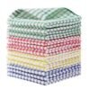 Egles Kitchen Dishcloths Cotton Dish Rags Scrubbing Cleaning Cloths