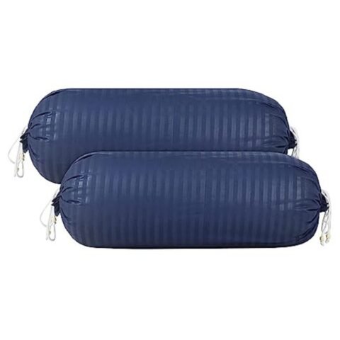 Kuber Industries Solid Bolster Cover with Drawstring