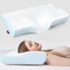 Memory Foam Pillow, Contour Cervical Orthopedic Memory Foam Pillows Supports Neck Pain and Shoulder Pain for Sleeping, Ergonomic Cervical Pillow Neck Support Pillow for Side Back