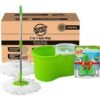 Scotch-Brite Stainless Steel Bucket Spin Mop with Bathroom Scrubber