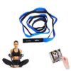 Signamio® Yoga Belt 8/10/12 Loop Option Varient, Stretching Belt, Yoga Props, Yoga Poster, Block for Gym & Fitness Kit (Multi Colour)