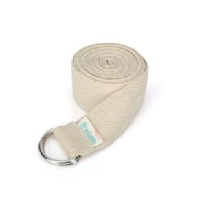 WiseLife Yoga Stretch Belt/Strap | Best for Daily Stretching, Yoga, Pilates, Physical Therapy, Fitness | 8 Feet Premium Cotton Strech Band