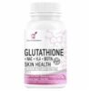 GOA NUTRITIONS Glutathione Tablets 1000mg For Skin whitening, Face, and Hair. L-Glutathione, Vitamin C, E, Hyaluronic Acid, Biotin, Alpha lipoic Acid, Collagen Supplements For Women- 60 Tablets