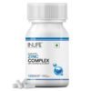 INLIFE Zinc Supplements with Zinc Picolinate & Gluconate Complex, Copper Gluconate | Immune Support, Boosts Overall Wellness, Promotes Skin Health, Aids Digestion for Men & Women – 120 Veg Capsules