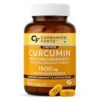 Carbamide Forte Curcumin Tablets with Piperine and 95% Curcuminoids | Anti inflammatory Supplement for Adults | With Curcuma Longa, Turmeric & Ginger Root extract | 90 Veg Tablets