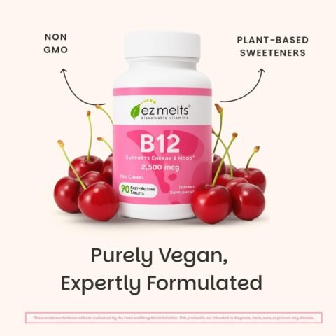 EZ Melts Dissolvable B12 2,500 mcg_2