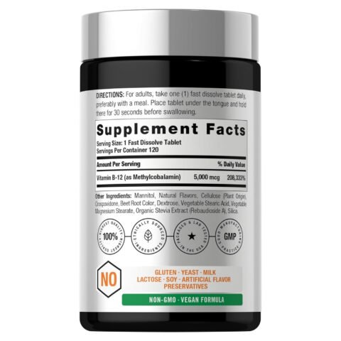 Horbäach B12 Vitamin 5000 mcg