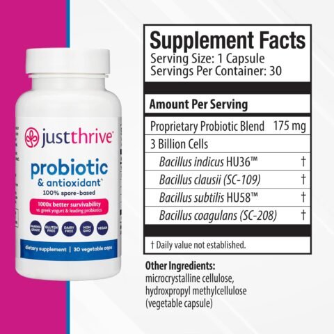 Just Thrive Probiotic & Antioxidant