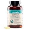 NatureWise Extra-Strength Omega 3 Fish Oil Supplement – 1000mg per Serving – 600 EPA & 400 DHA and Vitamin E – Support for Heart & Brain Health – Lemon Flavor, GMO-Free – 60 Softgels[1-Month Supply]